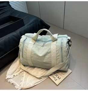 Grand sac de voyage de grande capacité léger sport fitness yoga bagages pour courts voyages extérieur