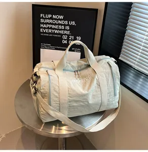 Grand sac de voyage de loisir capacite legere fitness yoga sac pour hommes et femmes vert
