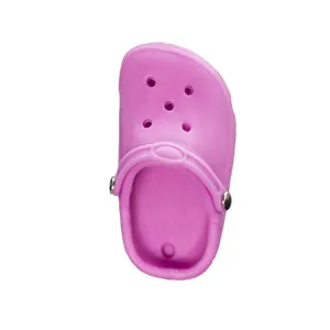 Roze mini schoen auto ventilatie clip schattige clog hanger interieur decoratie accessoires