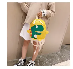 Süßer Cartoon Dinosaurier Kinderrucksack für Kindergarten, stilvolle kleine Schultasche für Kinder.