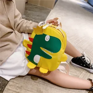 Kinder Süß Cartoon Dinosaurier Rucksack Leicht Wasserdicht Nylon Schultasche Casual Daypack Für Kinder