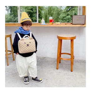 Kinderen gewatteerde schattige dierenrugzak met handvatten, comfortabele lichte tas.