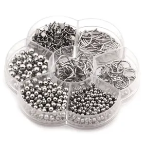 Set di Gioielli per Piercing in Acciaio Inossidabile 316L per Orecchini Tragus Labret Lip Ring Circular Barbell Horseshoe Piercing Accessori