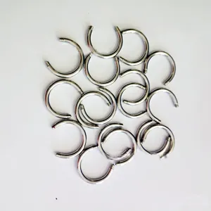 Commercio all'ingrosso 50 pz anelli piercing ferro di cavallo acciaio inossidabile corpo.