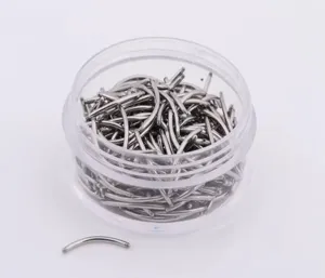 Gioielli per piercing in acciaio inossidabile bilanciere curvo ingrosso dettaglio orecchio