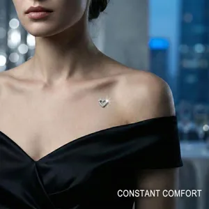 G23 Titanium Minimalist Heart Dermal Piercing Body Jewelry Elegant Fashion Items