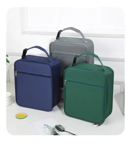 Insulated lunch bag for men and women, large capacity thermal tote bag for work school picnic.