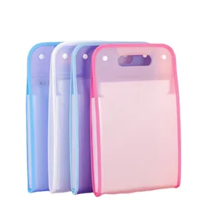 Cartella a soffietto portatile A4 a 13 scomparti borsa porta documenti scolastici.
