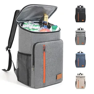 Large Capacity Waterproof Insulated Cooler Backpack Outdoor Camping Hiking Picnic Travel Lunch Bag Oxford Cloth