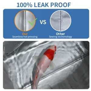 Waterproof storage bag with seamless hot pressing technology, 100% leak proof outdoor gear.