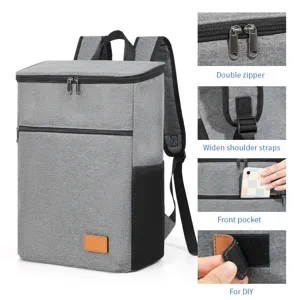 Waterdichte Geïsoleerde Koelrugzak Grote Capaciteit Draagbare Picknicktas Reistas Voor Outdoor Camping