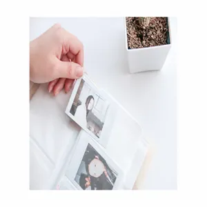 Cute cartoon photocard holder, large capacity lomo card book and ticket storage album 120 slots.