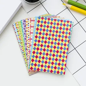 Cute Korean style decorative stickers for DIY photo albums and journaling. 20 sheets per pack.
