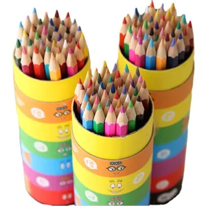 Wooden 36 colors colored pencils set for drawing, sketching, and creative art projects.