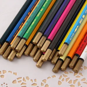 Professional 36-color water-soluble colored pencils set for drawing, sketching and coloring.