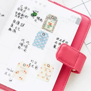 Forest story decorative planner stickers, floral plant journaling adhesive diary DIY labels.