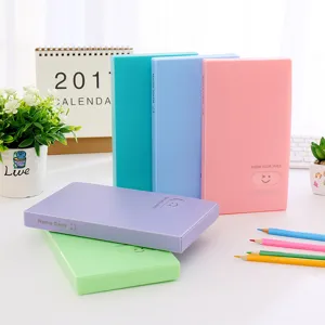 PP Business Name Card Holder Large Capacity Card Book Organizer Multi Color Plastic Case