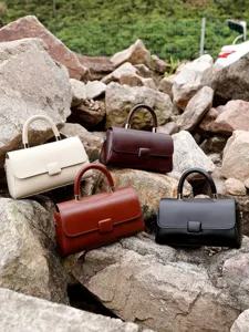 Genuine leather handbag for women 2025 new luxury style shoulder crossbody bag small