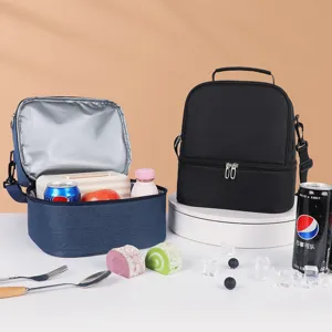 Isoliert Lunchtasche grosse Kapazitat Thermische Kuhltasche fur Picknick und Arbeit