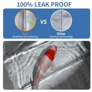 Waterproof insulated backpack and travel storage bag featuring seamless leakproof hot pressing.