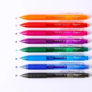 8 colors erasable gel pens 0.5mm smooth writing student stationery school office supplies