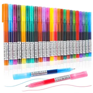 Penna Roller A Inliquido Colorata Ad Asciugatura Rapida Punta A Proiettile Penne Gel Per Scrivere Appunti Scuola Ufficio