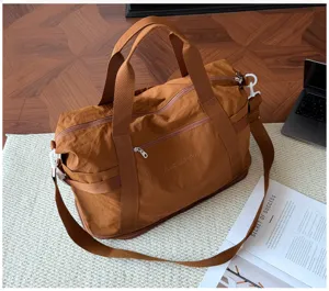 Casual travel duffel bag large capacity gym bag waterproof sports bag for men and women