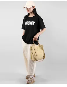 Casual canvas tote bag for women, trendy minimalist large capacity shoulder crossbody bag
