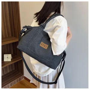 2025 Nuovo Borsa a Tracolla in Denim Stile Strada Americana Grande Capacità Casual