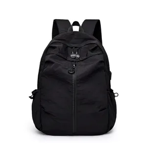 Unisex Lightweight Oxford Cloth Waterproof Casual Backpack For Students Daily Commute School Bookbag Travel Daypack
