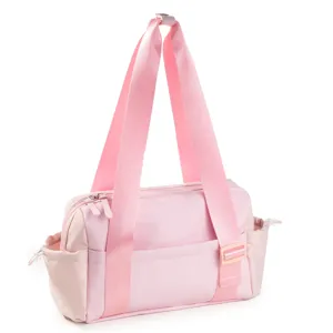 Borsa sportiva rosa impermeabile borsa da palestra fitness da viaggio per allenamento donna