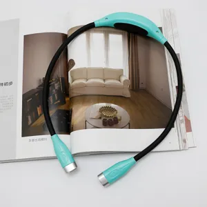 LED biegsame Nackenleselampe USB wiederaufladbare tragbare Buchlampe fuer Laufen Lesen