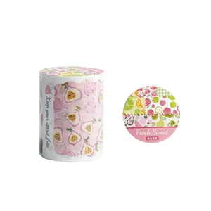 Summer fruit washi tape ins style fresh decorative tape for DIY hand ledger craft journals