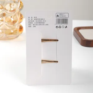 Set de pinces à cheveux en métal, épingles bec de canard mignonnes pour femmes coiffure quotidienne.