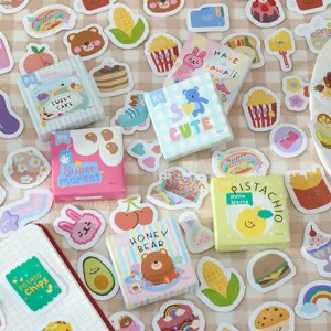 Cute Cartoon Graffiti Stickers Set Decorative Adhesive Stickers For Journal Diary Scrapbook School Kids Stationery