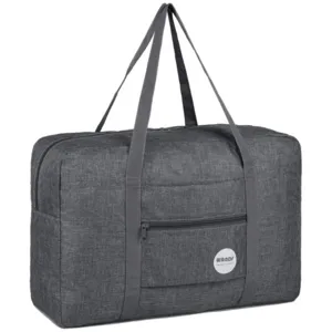 Sac de Voyage Pliable Grande Capacité Imperméable Nylon Bagage Sous Siège Vol Article Personnel Sac pour Femmes Hommes