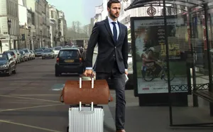 Convertible travel duffel bag for men and women, ideal for gym and weekend overnight trips.