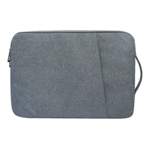Custodia per laptop grigia con maniglia borsa protettiva impermeabile per computer