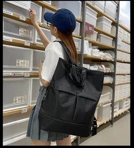Grand sac à dos multifonctionnel et sac à main de grande capacité pour hommes et étudiants