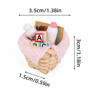 Kouklospito Miniatura Moro Mpanio Prop Montelo Accessories Plemeno Kalathi Mpoukali Blocks Kouklospito Banio Skini Decor