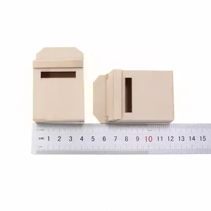 1:12 maison de poupée boîte aux lettres en bois miniature accessoire de scène décor.