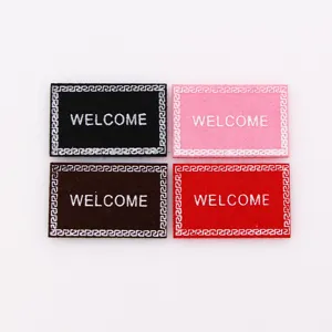 Tapis de Bienvenue Non Tissé Miniature pour Maison de Poupée Accessoires de Photographie