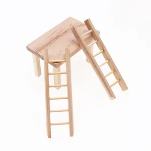 1:12 maison de poupée miniature échelle en bois petite table accessoires photo micro paysage