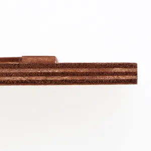 Detailed close-up view of wooden sheet material structure, perfect for miniature dollhouse DIY.