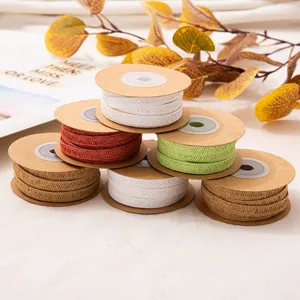 Eco Friendly Braided Paper Rope Craft Cord For Floral Bouquet Packaging Gardening Gift Wrapping And Home Decoration