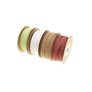 10mm 5m woven paper ribbon eco-friendly paper rope for flower packaging and gardening decor
