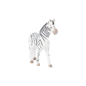 Handgemaakt houten gesneden zebra beeldje bureaudecoratie voor thuis en vakantiegeschenken.