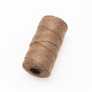 Natural jute twine string roll for gift wrapping, crafting, and packaging decoration items.
