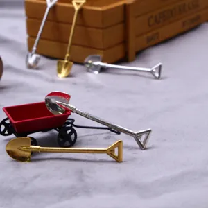 Mini metalen schep legering accessoires miniatuur tuingereedschap voor RC crawler DIY