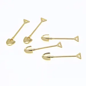 Mini metalen schep bedel voor RC rupsauto, DIY legering sieraden accessoire en tuingereedschap.